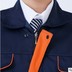 Phần mỏng ngắn tay yếm phù hợp với nam giới và phụ nữ lao động bảo hiểm quần áo mùa hè áo khoác hội thảo nhà máy màu xanh dài tay dụng cụ tùy chỉnh Bộ đồ