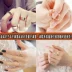 Nhật bản và Hàn Quốc phiên bản của đồ trang sức nhỏ mở vài chỉ số ngón tay ngọc trai doanh nhẫn triều nam giới và phụ nữ cặp nhẫn cá tính phụ kiện vòng