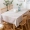 Khăn trải bàn đơn giản kẻ sọc nhỏ Nhỏ Nhật Bản Bàn ăn Vải Bàn cà phê Bàn Vải lanh Nghệ thuật TV Tủ Bắc Âu