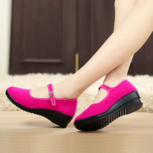 Обувь, танцующие слипоны, мягкая подошва, против усталых ног