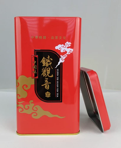 Чай Тегуаньинь, подарочная коробка, белая упаковка, делается под заказ