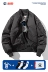 NASA phiên bản lưới mùa thu và mùa đông phong cách Mỹ thủy triều thương hiệu bóng chày độn nam ma1 những người yêu thích rời dày áo khoác bomber áo khoác