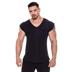 Cơ bắp mới anh trai thể dục t-shirt chạy vest thể thao ngoài trời khô nhanh nam cổ tròn không tay vest mùa hè áo thể thao có cổ Áo thể thao