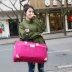 Phiên bản tiếng Hàn mới của túi du lịch Oxford nam và nữ xách tay xách tay du lịch công suất lớn túi hành lý túi thể thao túi du lịch