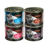 Германия импортировала Леонардо маленькая кошачья кошка мокрые ноги мокрые продукты 200G400G Сталированная кошка консервированная кошка