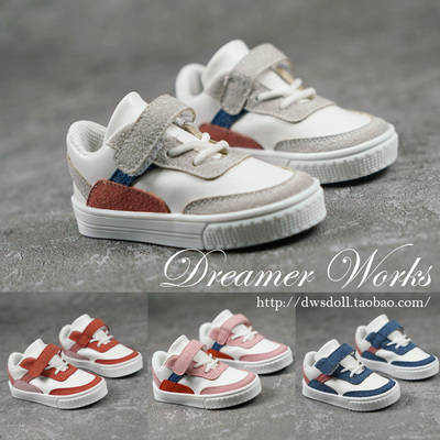 taobao agent BJD/SD 3 -point 4 -point doll shoes three -color casual shoes sports shoes, board shoes 1/4,1/3, uncle