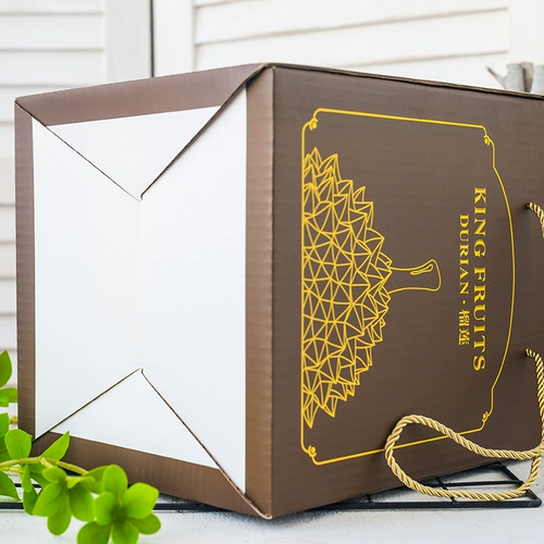 Высокая креативная Durian Special Packaging Box Толстая подарочная коробка/Золотая подушка/Ganyao/Matshan King Universal Durian Box