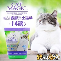 Lujia Pet American Meow Jie Cat Cat SasPlay Cat Sascal Dust Daul без пыли импортированный кот песок 14 фунтов