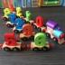 Xe lửa bằng gỗ kỹ thuật số cho trẻ em lắp ráp và chèn khối xây dựng 3456 tuổi cậu bé trẻ nhỏ đồ chơi giáo dục sớm - Đồ chơi điều khiển từ xa