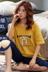 Bộ đồ ngủ hai mảnh ngắn tay ngực phù hợp với phụ nữ cotton mùa hè cộng với bà mẹ trung niên mập mạp gợi cảm không mặc áo ngực - Pyjama pijama nữ Pyjama