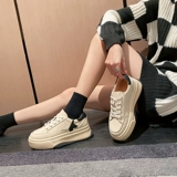 Tide, высокие кроссовки на платформе, спортивная обувь, повседневная обувь, коллекция 2023, из натуральной кожи