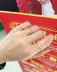 Rất tốt màu vàng vòng nữ Nhật Bản và Hàn Quốc hipster sinh viên cá tính đơn giản đuôi vòng ngón tay nhỏ Hàn Quốc titanium thép 18 k rose gold