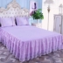 Ren bedspread giường ngủ váy che 2.0 1.5m1.8 đúp Simmons bảo vệ tay áo công chúa che bụi mùa hè gió - Váy Petti