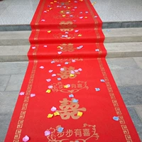 Dùng một lần hôn nhân đám cưới thảm đỏ thảm đỏ lễ khai mạc lễ hội dày thảm thảm đỏ - Thảm tấm thảm lót sàn