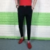 Anh chàng tinh thần xã hội nhanh nhẹn Li Yaoyang với phiên bản Hàn Quốc tự tu luyện căng mọng quần bó sát nam nhỏ quần âu nam đẹp Crop Jeans