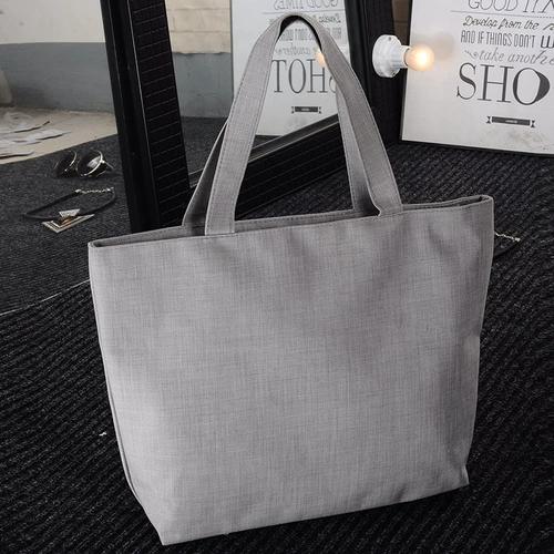 Белая сумка для доски/DIY Canvas Bag*ручная сумка/серая/горизонтальная/43*34 Индивидуальный узор
