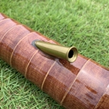 Коричневый бамбуковый край бамбуковая головка длинная короткая вода с сигарет -трубкой высокой высокой подковы подковы фильтрации рука