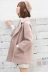 Len áo khoác nữ phần dài Hàn Quốc phiên bản 2018 mới mùa thu và mùa đông sinh viên chín điểm tay áo eo người đàn ông nhỏ áo len áo khoác dạ nữ đẹp Accentuated eo áo