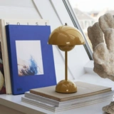 Дания и традиция Retro Pantone Color Verner Panton Flower Bun Stable Lamp Vp9 Гостиная удобная стиль