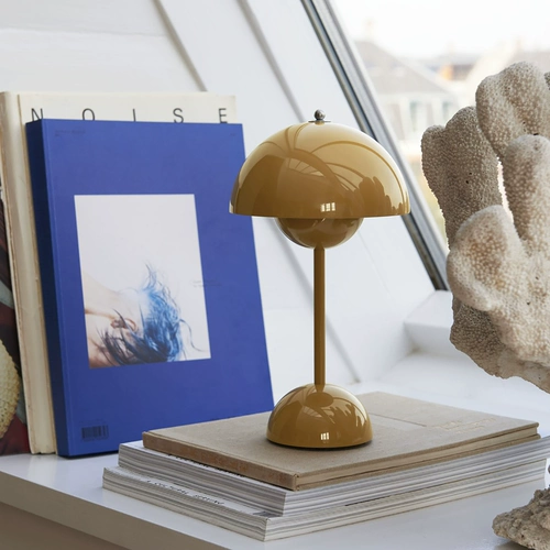 Дания и традиция Retro Pantone Color Verner Panton Flower Bun Stable Lamp Vp9 Гостиная удобная стиль