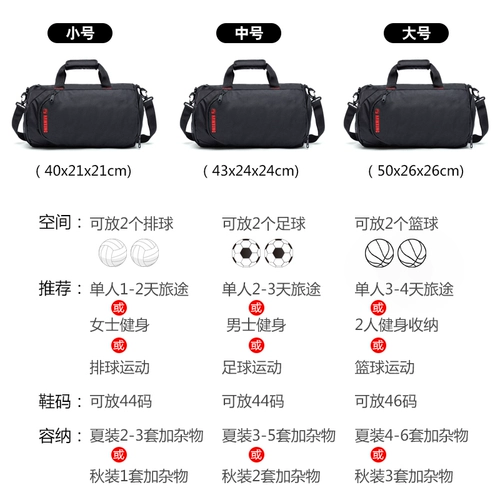Спортивная сумка, вместительная и большая сумка через плечо для тренировок для плавания с разделителями, багажная льняная сумка для путешествий, рюкзак