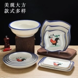 Новый бизнес -посуду плотно могущественный Rooster Retro Series Restaurant Hotpot Hot Pot Ресторан