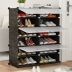 Đơn giản bụi giày giày giá nhiều lớp nhựa tiện ích kinh tế hộ gia đình tiết kiệm không gian tối giản tủ sảnh hiện đại - Buồng