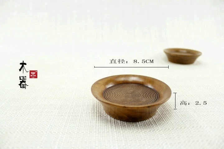 Đĩa nhỏ, đĩa gỗ rắn Nhật Bản, đĩa gỗ, đĩa trái cây sấy khô, đế lót ly bằng gỗ, đĩa nhỏ, đĩa gỗ, sáng tạo - Tấm