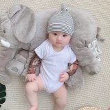 Летний комбинезон для новорожденных для младенца, детское боди, в западном стиле, детская одежда, популярно в интернете