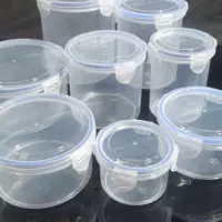 Танк круглый пластик прозрачный пищевой класс сгущенной прямоугольной свежей коробки