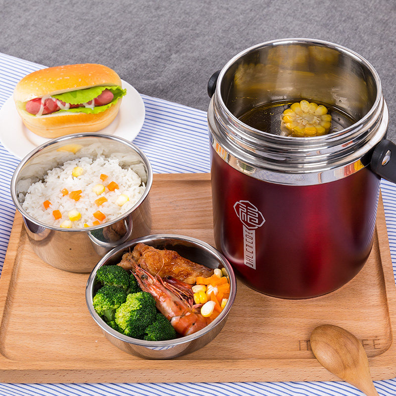 304不锈钢保温饭盒儿童便当盒