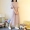 2018 mùa hè mới Hàn Quốc ngọt văn học váy dài cổ tích tươi voan eo mỏng sinh viên ăn mặc nữ