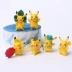 Trang trí bánh Pikachu 6 đồ chơi Pikachu văn phòng trang trí cảnh trang trí siêu dễ thương hơn Kaqiu - Trang trí nội thất Trang trí nội thất