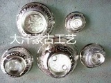 Монгольская питьевая чаша Серебряная чаша Винная чаша Внутренняя монгольская специальная винная бокал монгольской еды подарки поварить ручной работы подарков