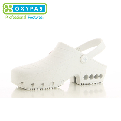 Oxypas phẫu thuật giày dép mòng biển Oxyclog bị phòng thí nghiệm thích hợp y tá giày 135 độ khử trùng giày chống tĩnh 