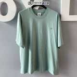 Adidas, спортивная однотонная футболка для отдыха, оверсайз, короткий рукав