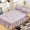 Khăn trải giường bằng vải cotton màu đơn, loại váy đơn, đơn giản, dày cotton bảo vệ tấm trải giường