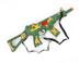 Ngày của trẻ em mẫu giáo hiệu suất prop gun 42 cm ngụy trang quân xanh rung flint súng đồ chơi trẻ em súng tiểu liên dây đeo Súng đồ chơi trẻ em