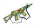 Ngày của trẻ em mẫu giáo hiệu suất prop gun 42 cm ngụy trang quân xanh rung flint súng đồ chơi trẻ em súng tiểu liên dây đeo
