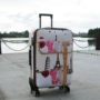 Hành lý xe đẩy vali túi du lịch 20 inch 24 inch Da Hàn Quốc vali 22 inch caster nam và nữ thủy triều 26 inch giá vali kéo loại to