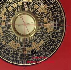 Китайский компас 正品 台湾翰辉罗盘 2.8寸 7层