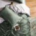 Mùa xuân và mùa hè mới 100 bộ hai mảnh Tencel nguyên chất 100% Lysell ngủ đơn giản khỏa thân thực sự sản phẩm giường ngủ bằng băng lụa trơn - Bộ đồ giường bốn mảnh