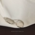 Khác nhau E400 phong cách Hàn Quốc đơn giản in khí thời trang cá tính hoang dã 925 sterling bạc đôi tre nhẫn có thể được điều chỉnh - Nhẫn nhẫn cưới bạch kim Nhẫn