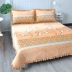 Tinh thể trải giường nhung custom-made để tăng mảnh duy nhất của châu Âu bông tấm chắp vá chăn kang Hàn Quốc bao gồm ba mảnh bìa giường - Trải giường ga giường đơn Trải giường