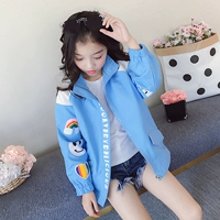 Весенняя демисезонная детская короткая куртка, детская одежда, в западном стиле, 2019, в корейском стиле, подходит для подростков