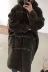 Net đỏ Hàn Quốc mùa đông siêu lửa lỏng dài trùm đầu sừng khóa áo len lông cừu sang trọng áo khoác nữ áo kaki nữ lót lông Bông