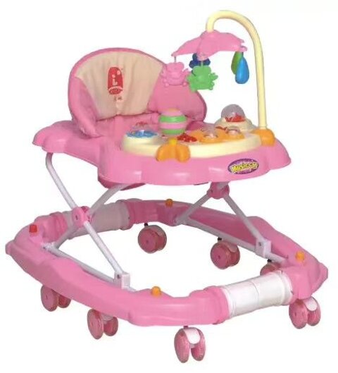Standard Pink (Rocking Horse)2021 baby carriage Boys and girls Walkers newborn bb baby walk vehicle child With music Starting car