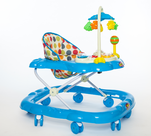 Standard Blue2021 baby carriage Boys and girls Walkers newborn bb baby walk vehicle child With music Starting car