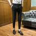 Mùa hè phần mỏng quần âu nam mỏng chân quần nhà tạo mẫu tóc Hàn Quốc phiên bản của quần của nam giới thanh niên Anh chín điểm quần triều
