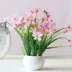 Hoa giả hoa nhỏ chậu hoa gốm chậu hoa lan oải hương phù hợp với nhà phòng khách trang trí hoa trang trí - Trang trí nội thất Trang trí nội thất